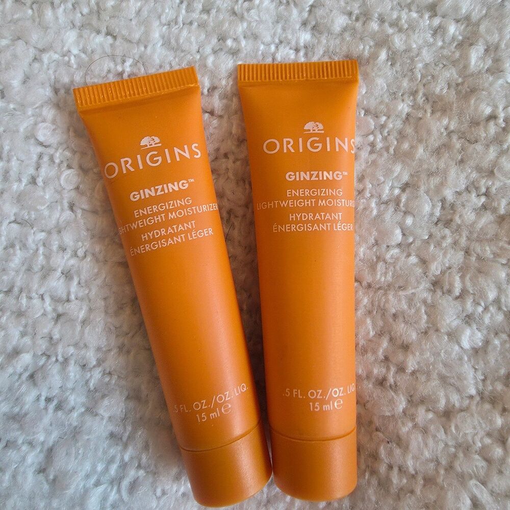 New Duo Origins GinZing Energizing Lightweight Moisturizer 2 x 15ml